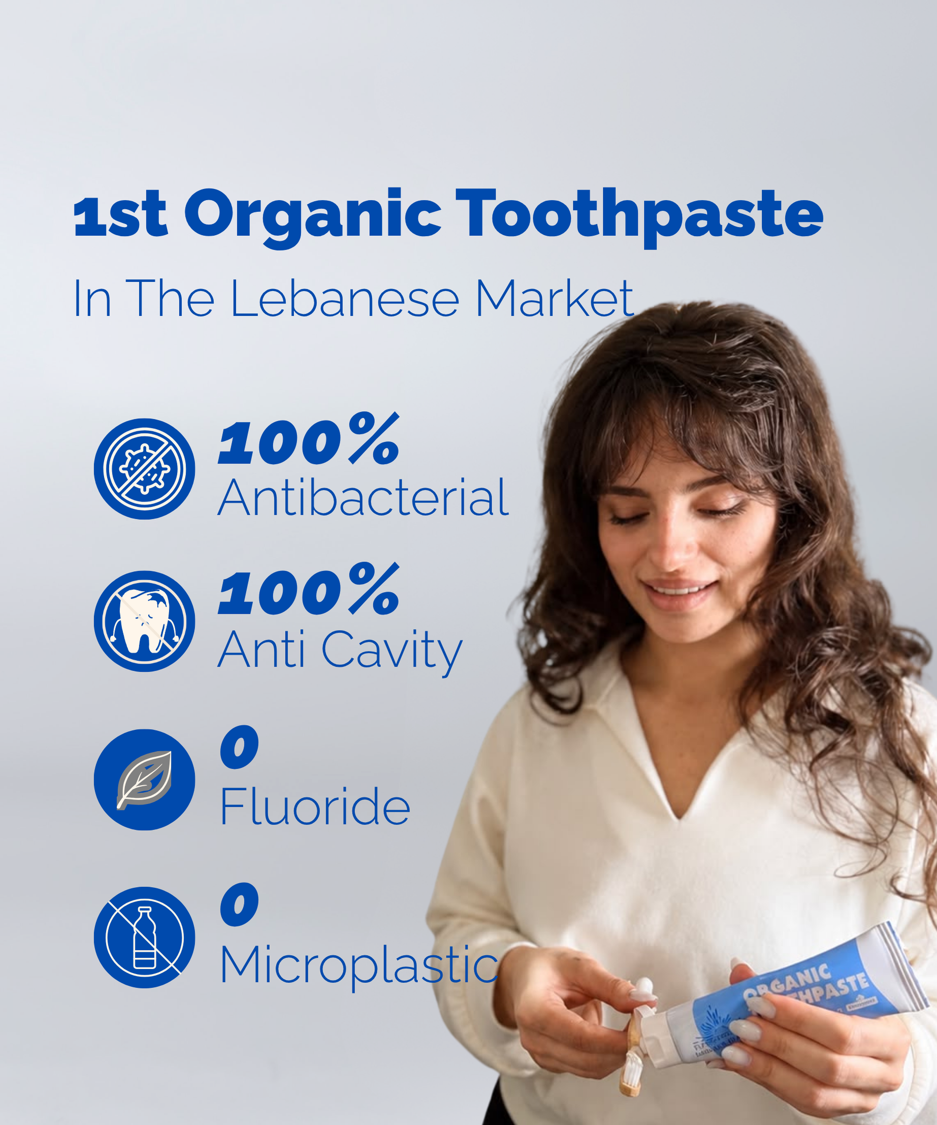 Fluoride Free Natural Toothpaste Tube