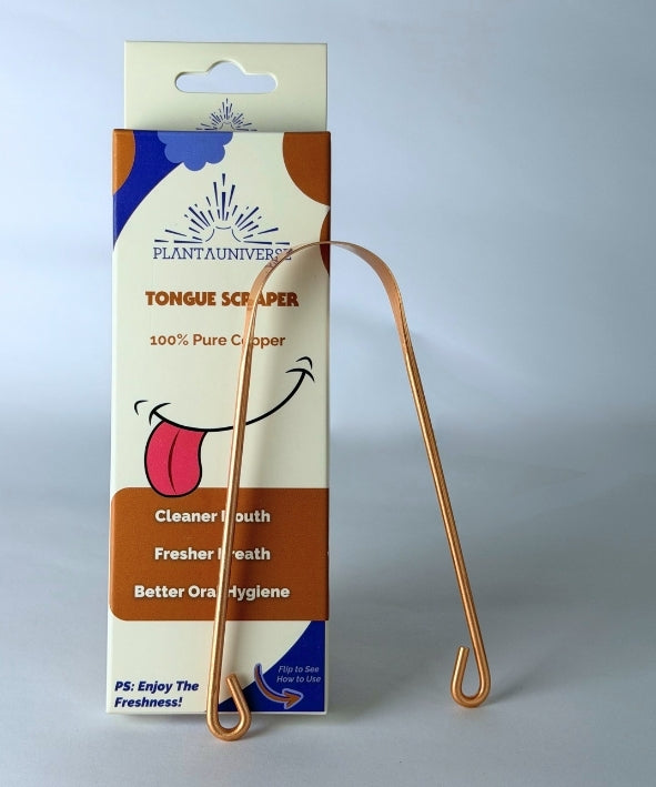Copper Tongue Scraper
