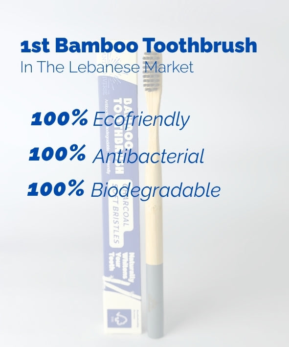Bamboo Toothbrush Charcoal Soft