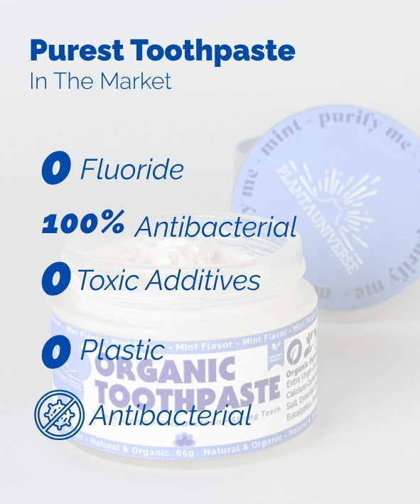 Organic Toothpaste Jar