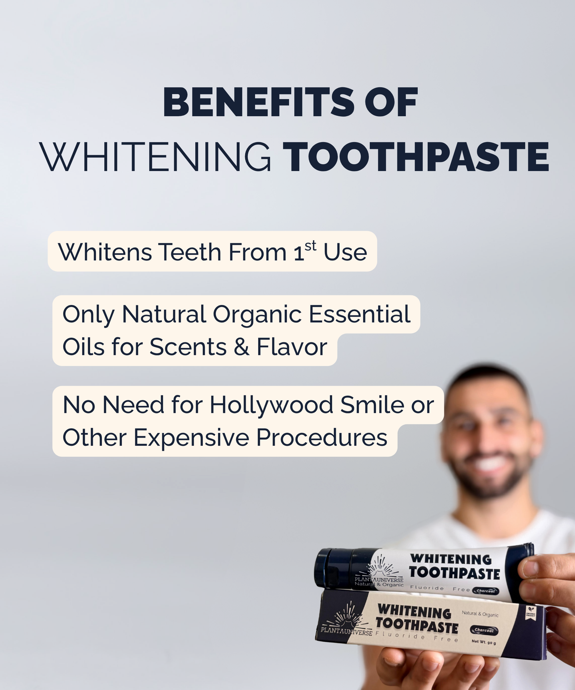 Whitening Toothpaste Tube
