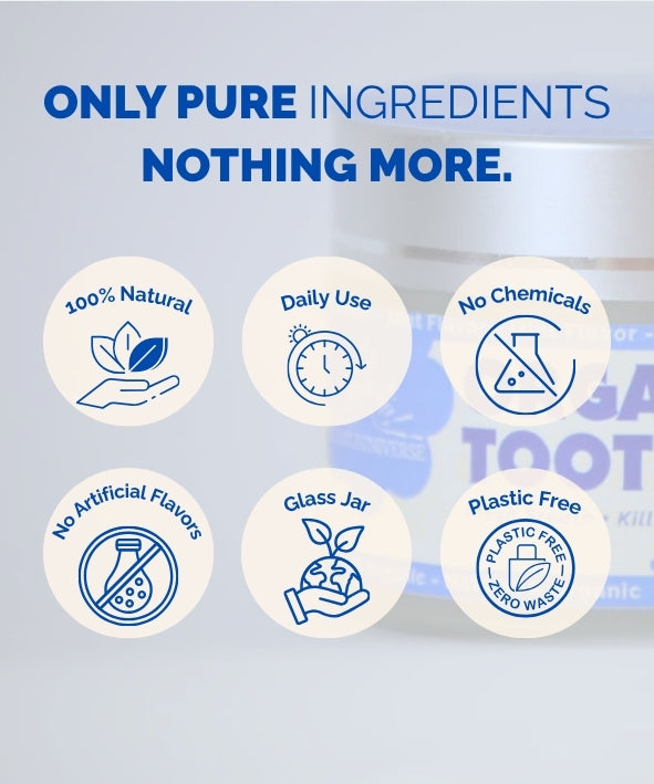 Organic Toothpaste Jar
