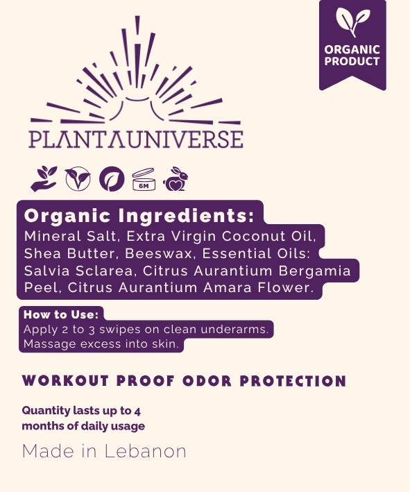 Organic Lavender Deodorant