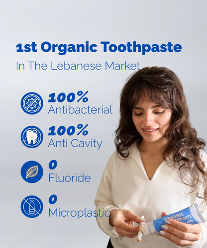 Fluoride Free Natural Toothpaste Tube