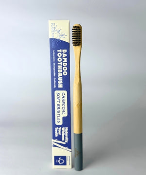 Bamboo Toothbrush Charcoal Soft
