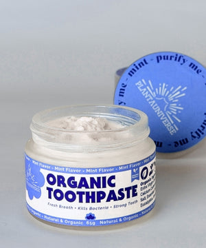 Organic Toothpaste Jar