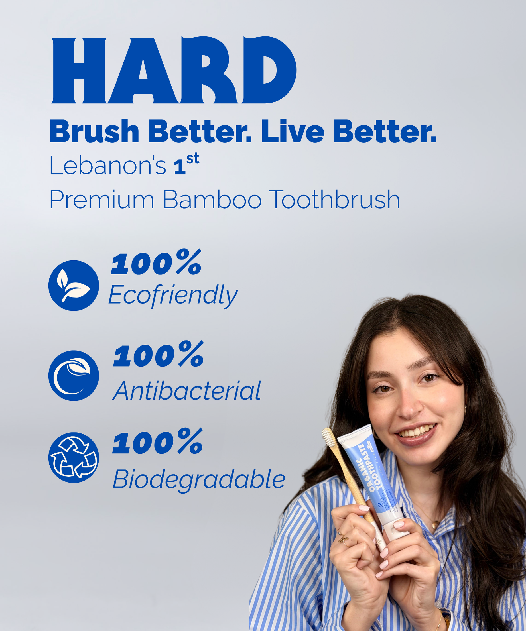 Bamboo Toothbrush Hard