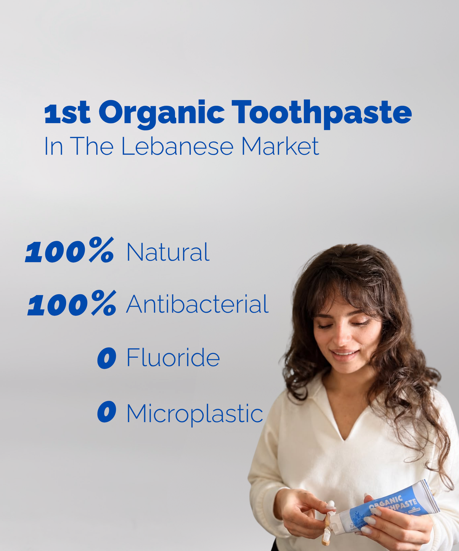 Organic Toothpaste Tube