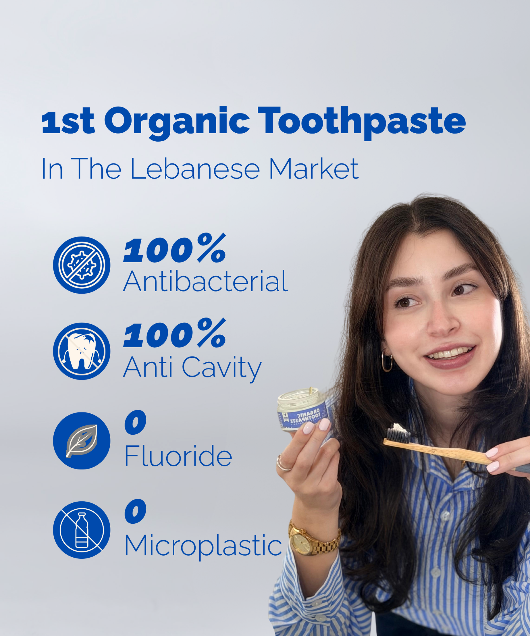 Fluoride Free Natural Toothpaste Jar