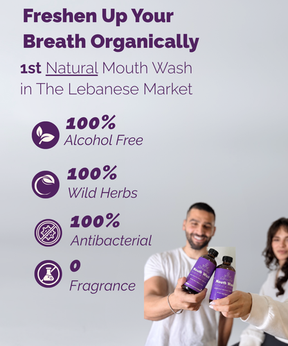 Fresh Breath Lavender Mouth Wash