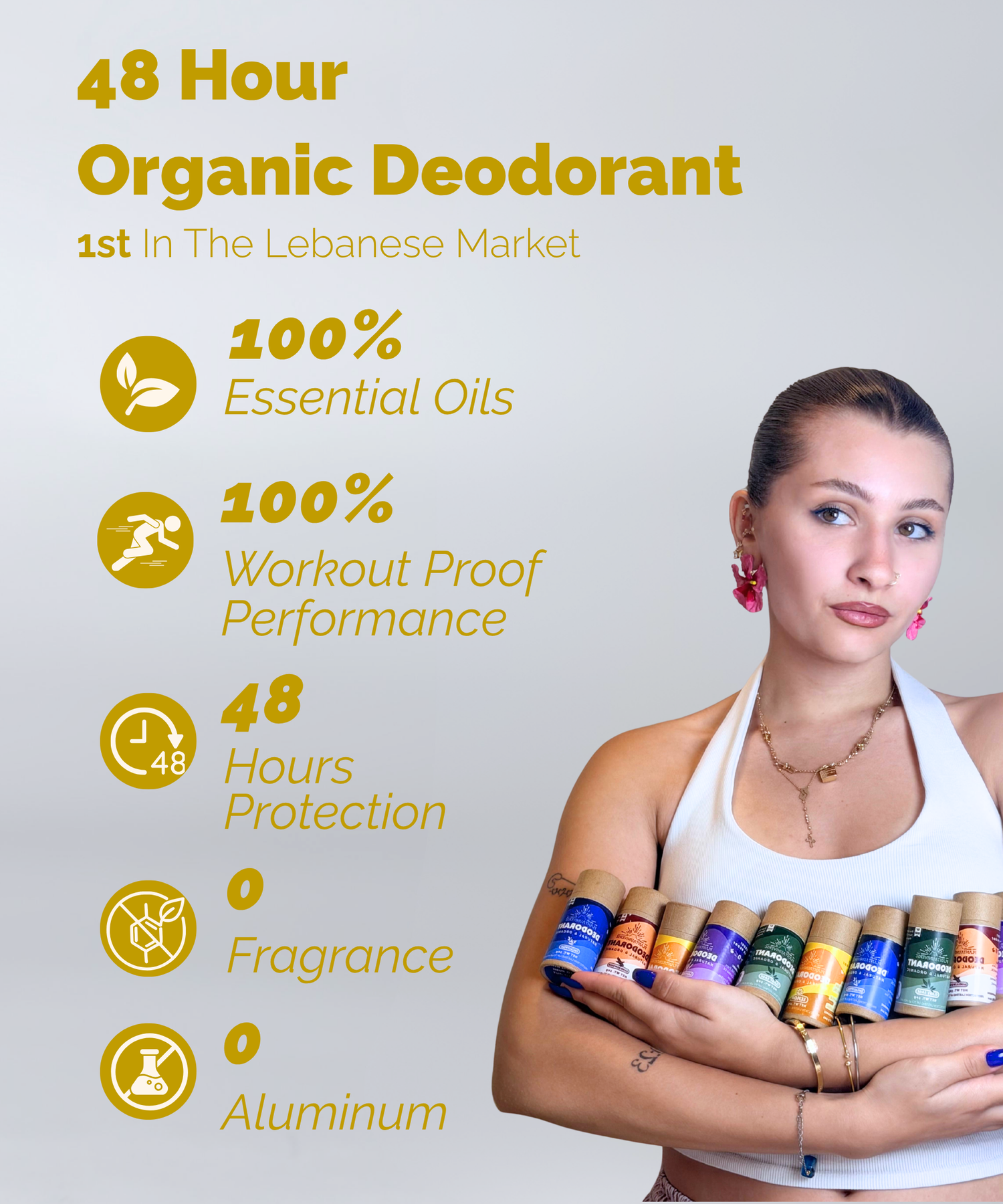Aluminum Free Lemon Deodorant