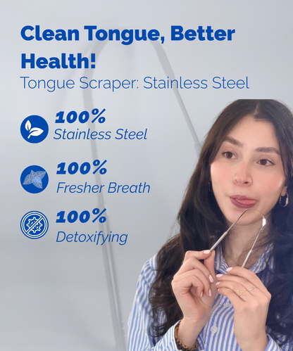 Stainless Steel Tongue Scraper