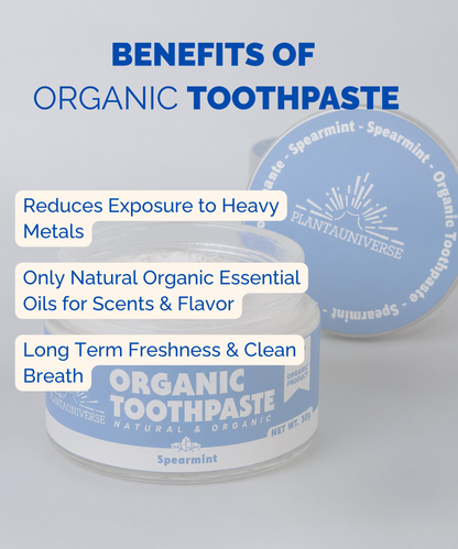 Fluoride Free Natural Toothpaste Jar