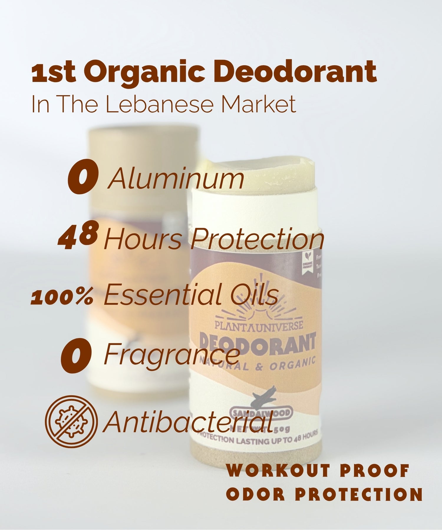 Organic Sandalwood Deodorant