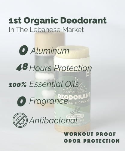 Organic Clary Sage Deodorant
