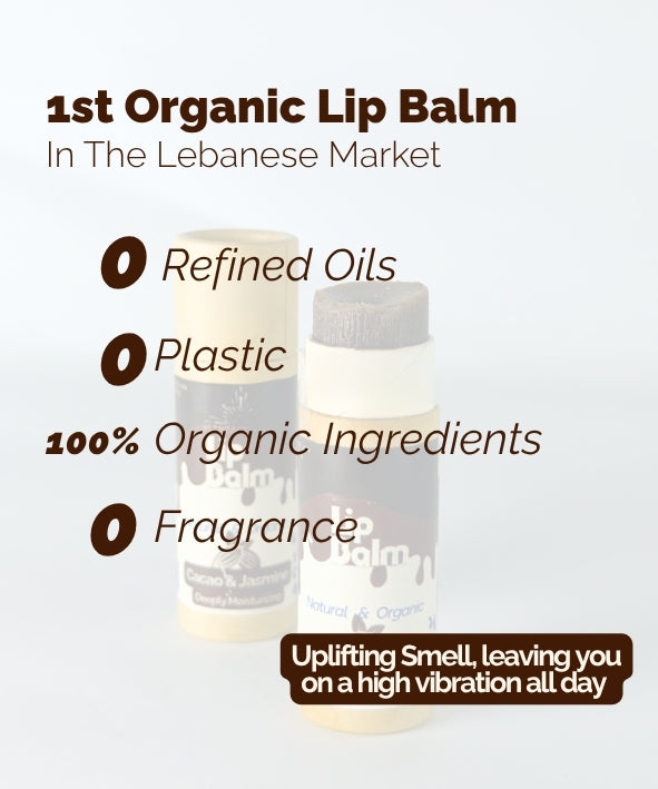 Organic Cacao &amp; Jasmine Lip Balm
