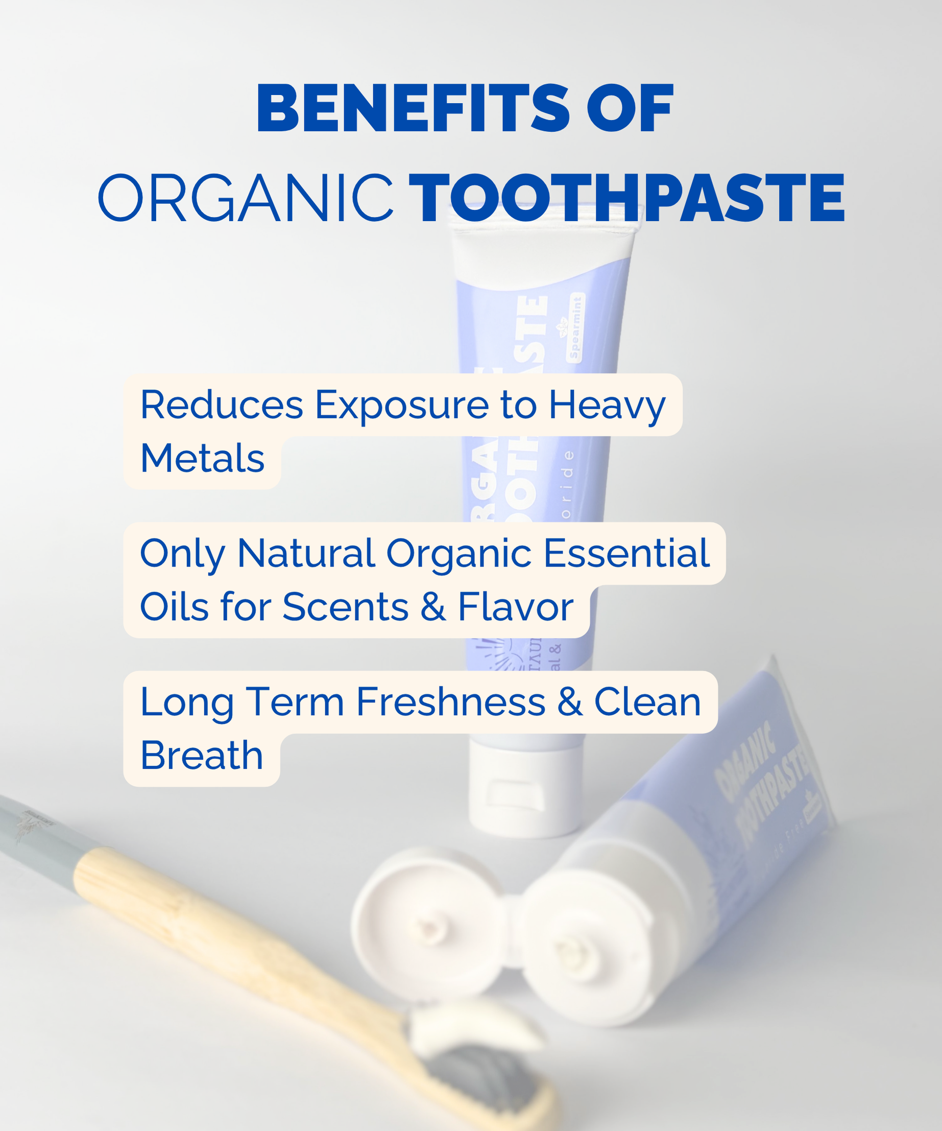Organic Toothpaste Tube
