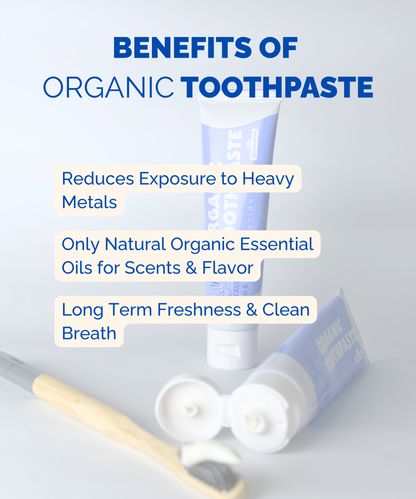 Fluoride Free Natural Toothpaste Tube