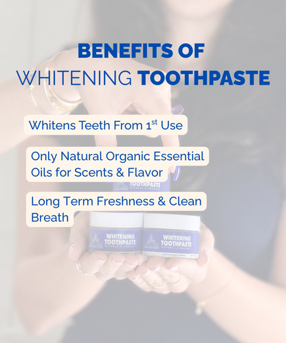 Instant Whitening Toothpaste Jar
