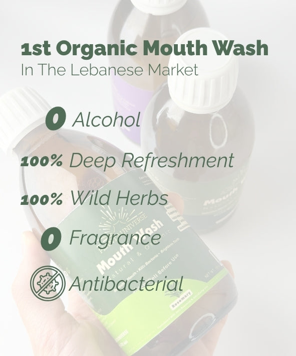 Organic Rosemary Mouth Wash