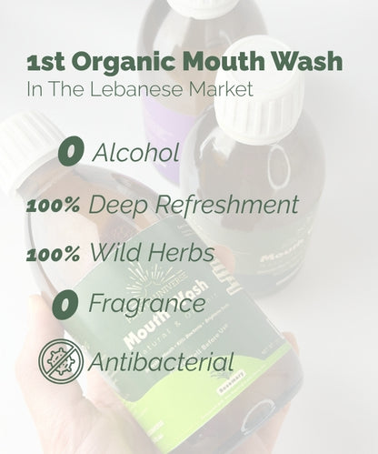 Organic Rosemary Mouth Wash