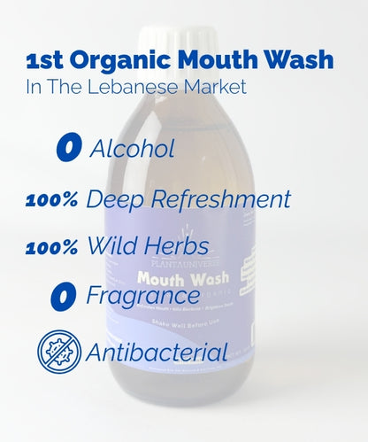 Organic Mint Mouth Wash