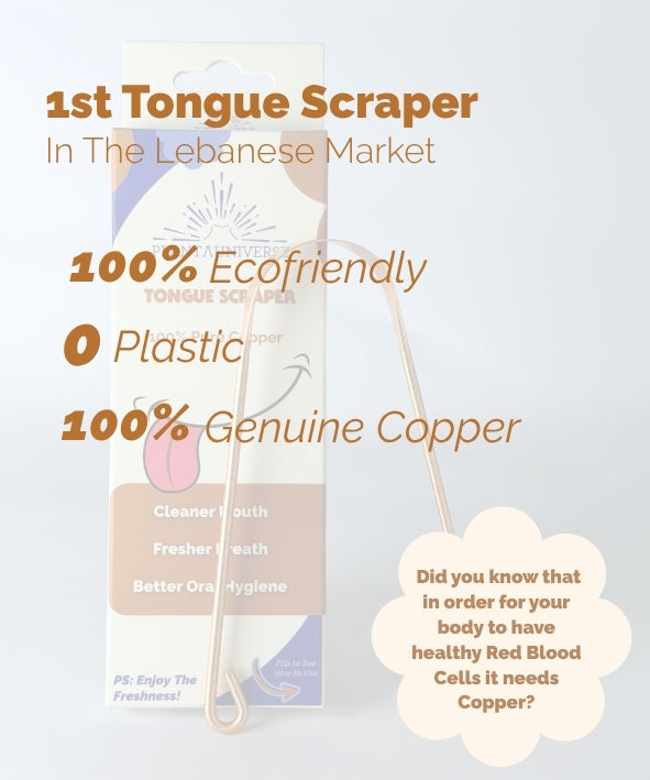 Copper Tongue Scraper