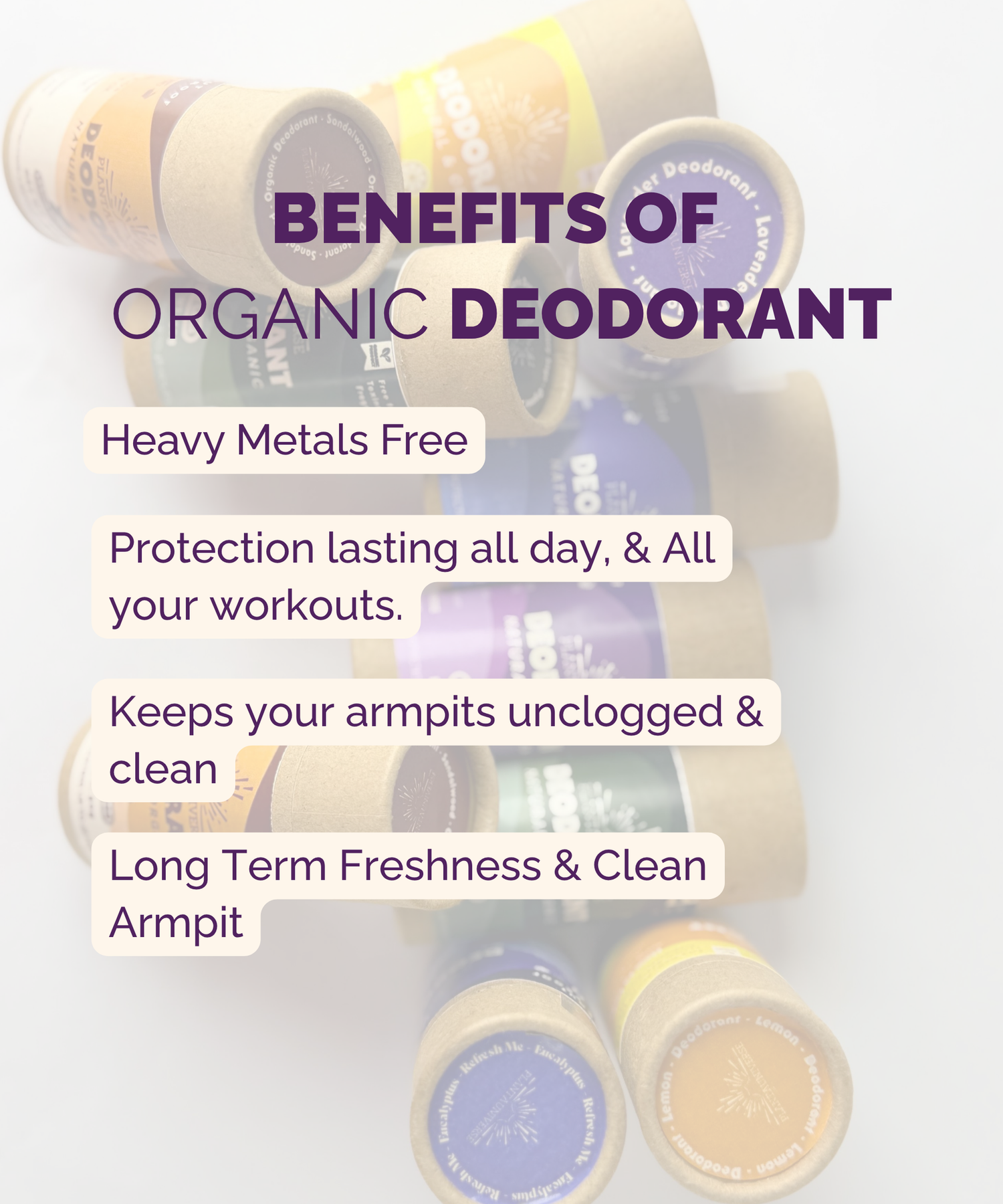 Aluminum Free Lavender Deodorant
