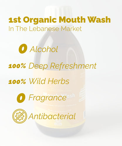 Fresh Breath Lemongrass Mouth Wash