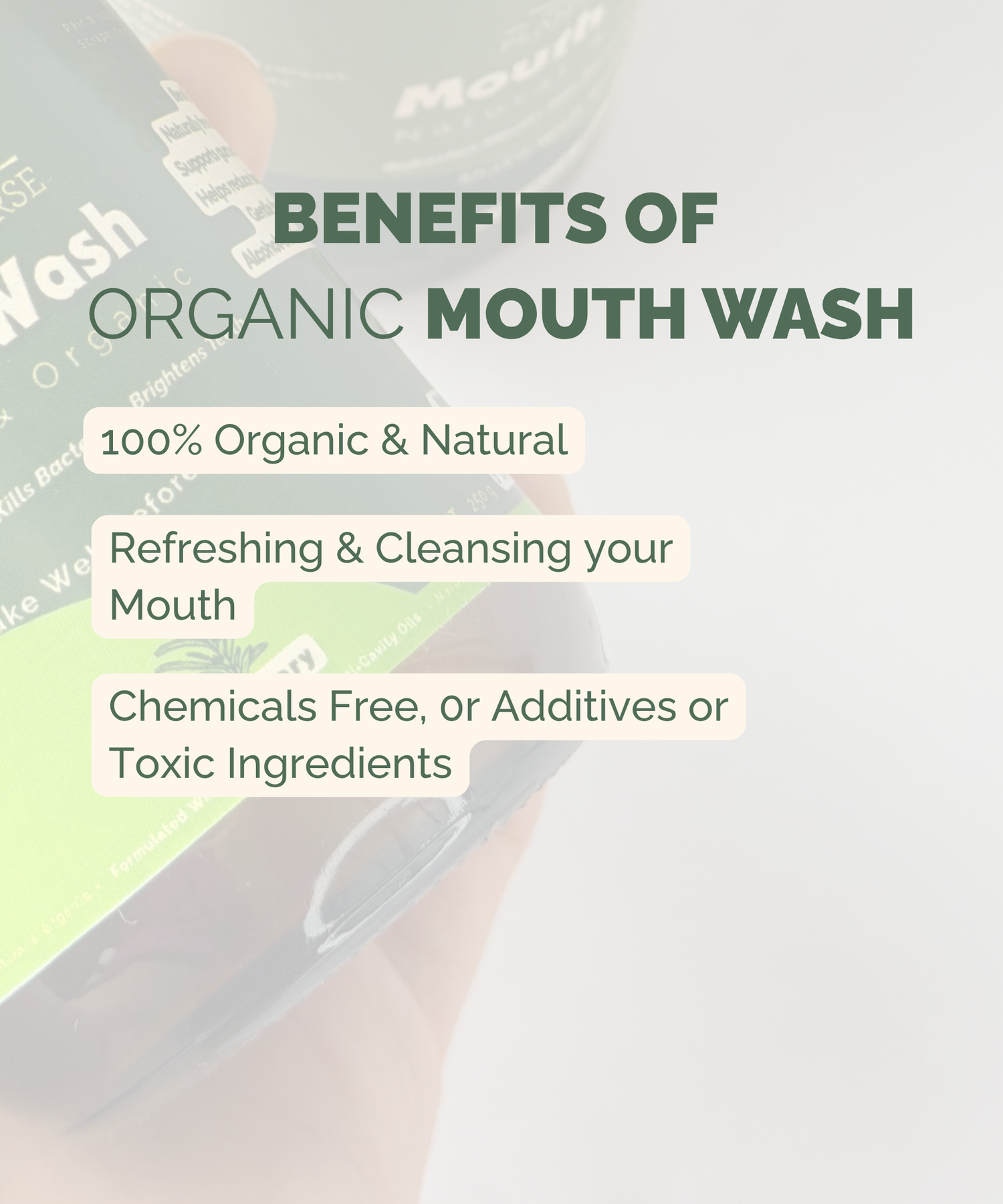 Fresh Breath Rosemary Mouth Wash