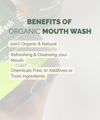 Fresh Breath Rosemary Mouth Wash