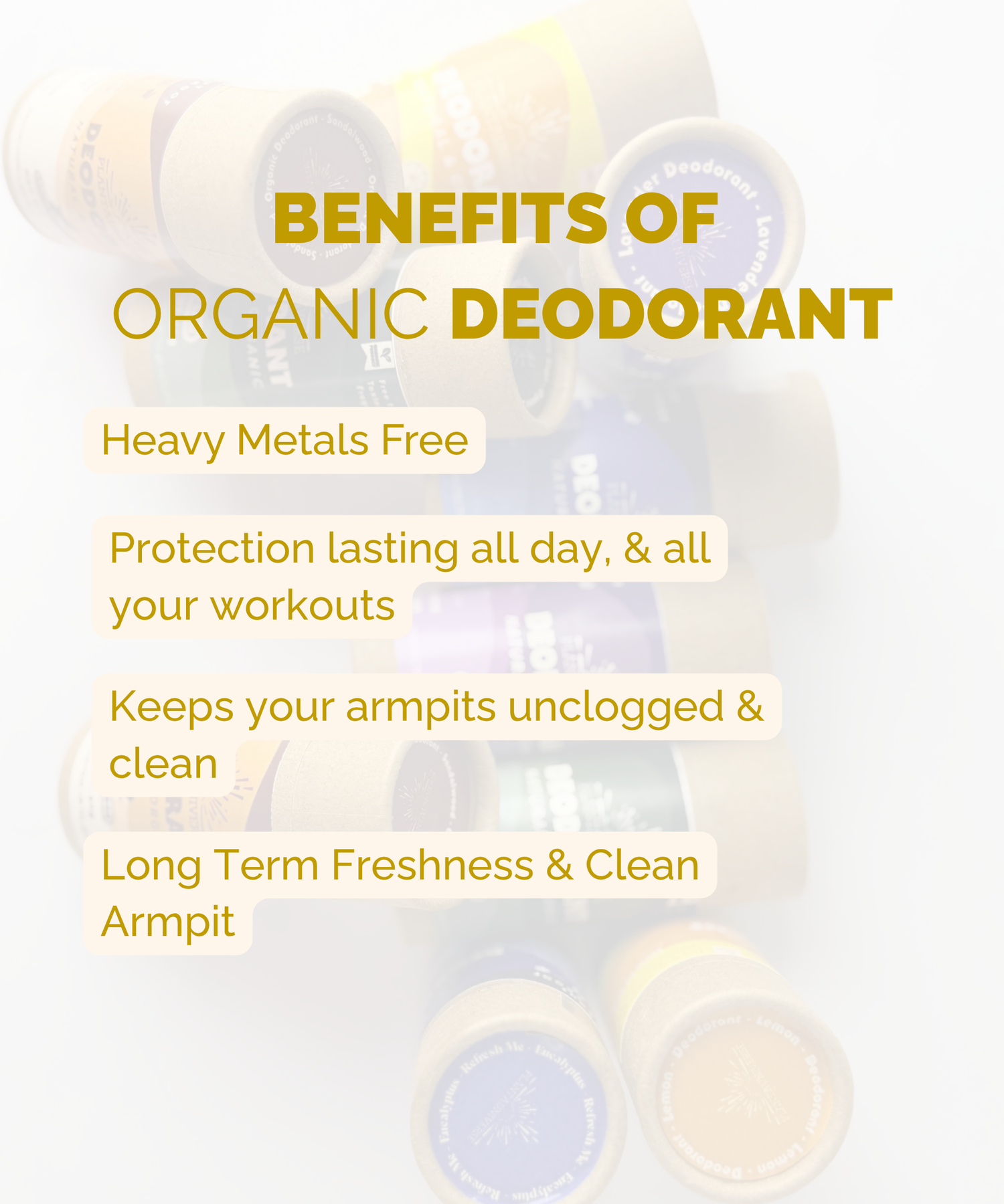 Aluminum Free Lemon Deodorant