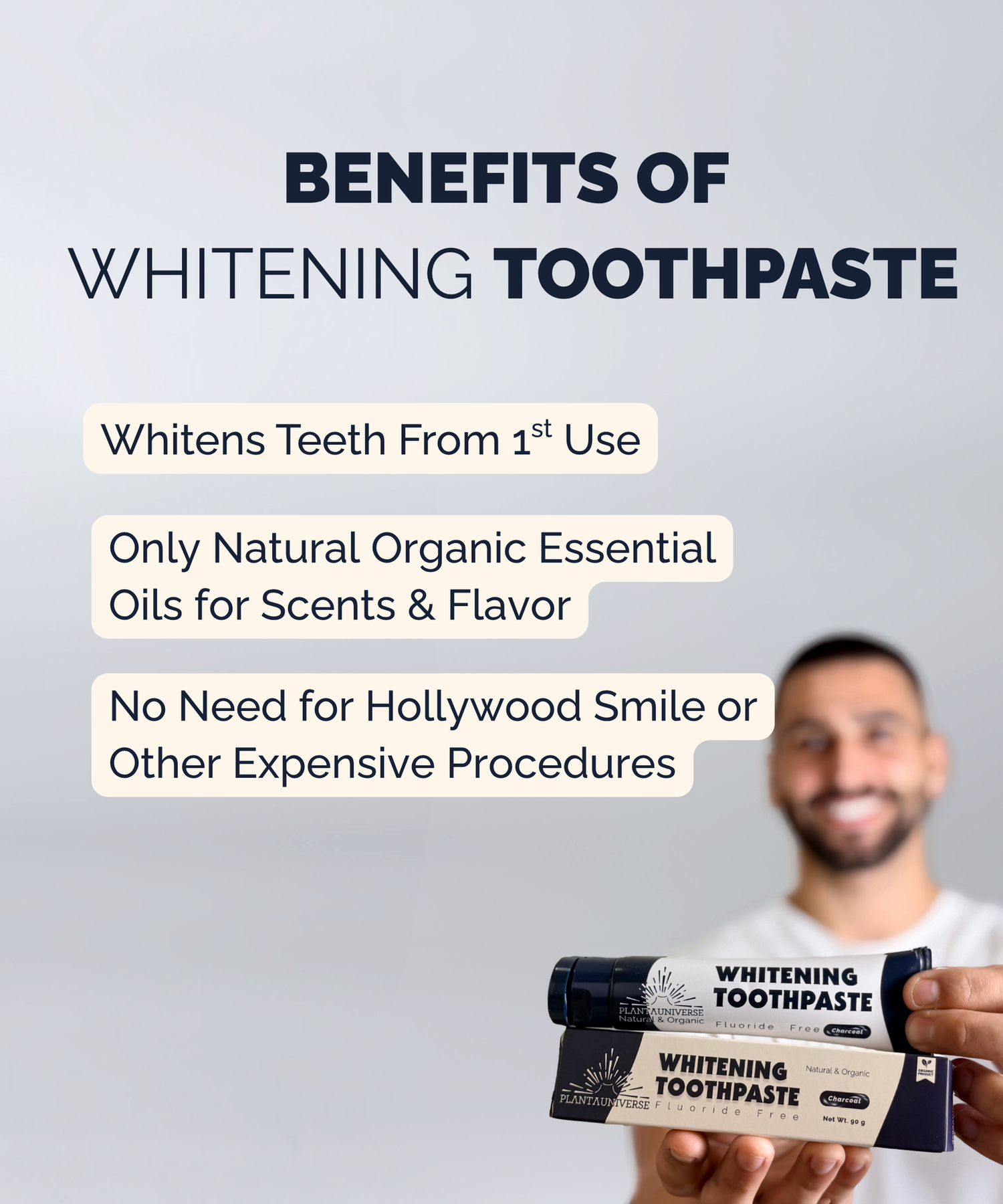 Whitening Toothpaste Tube