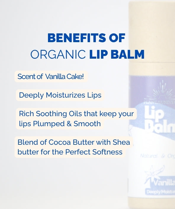 Organic Vanilla Lip Balm