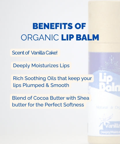Organic Vanilla Lip Balm