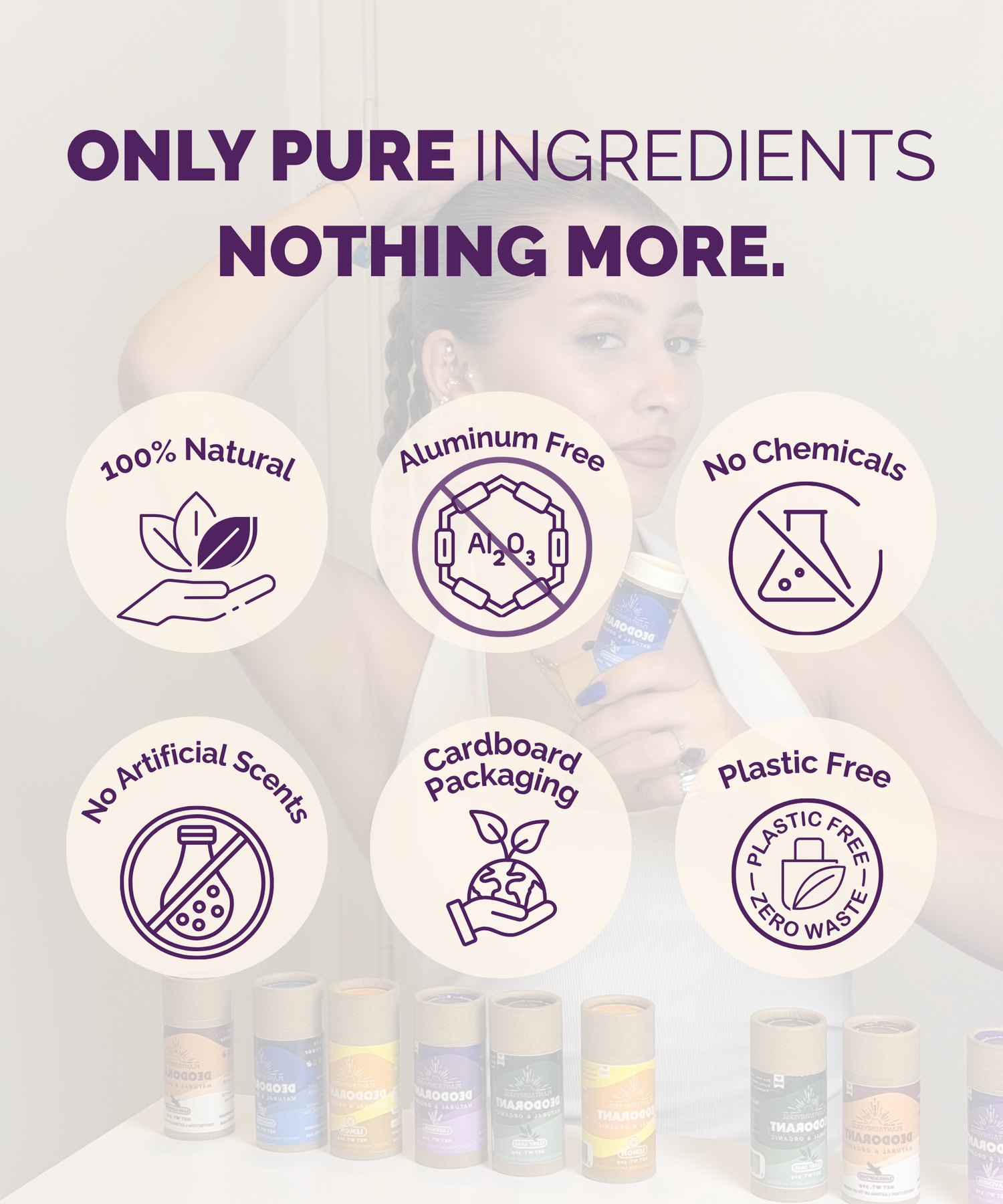 Aluminum Free Lavender Deodorant