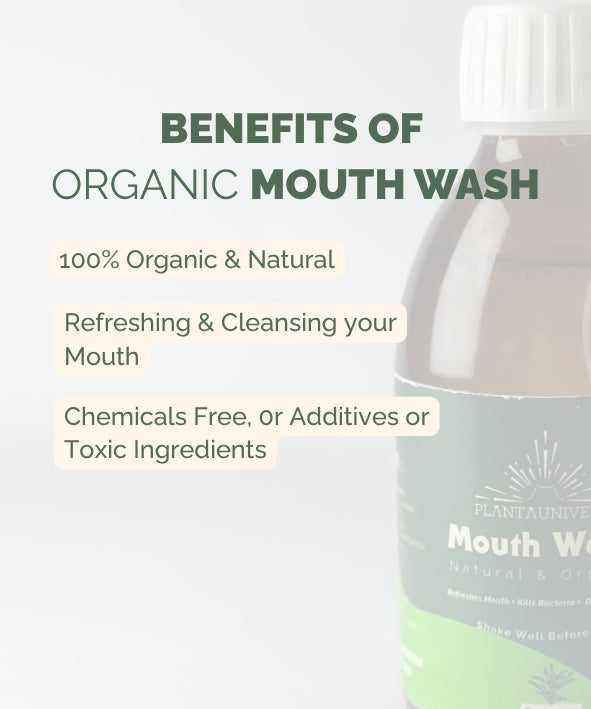 Organic Rosemary Mouth Wash