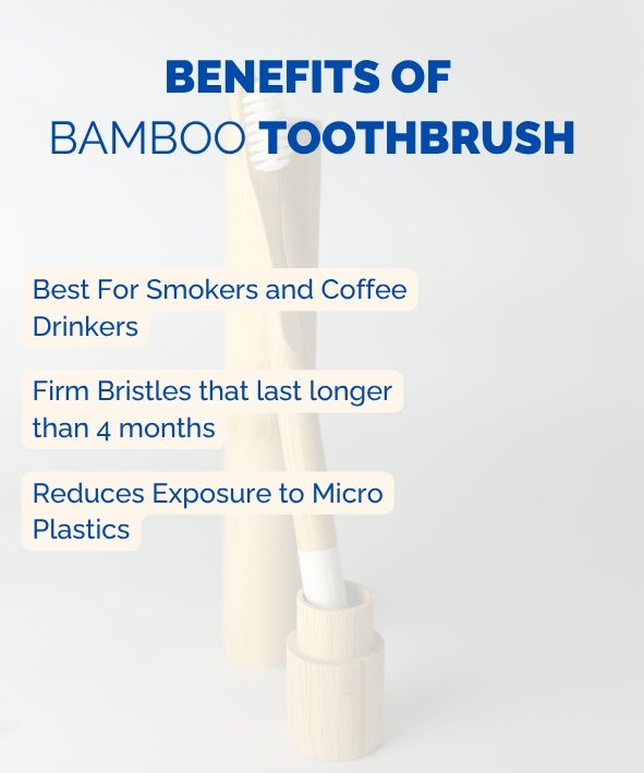 Bamboo Toothbrush Hard