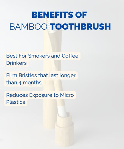 Bamboo Toothbrush Hard