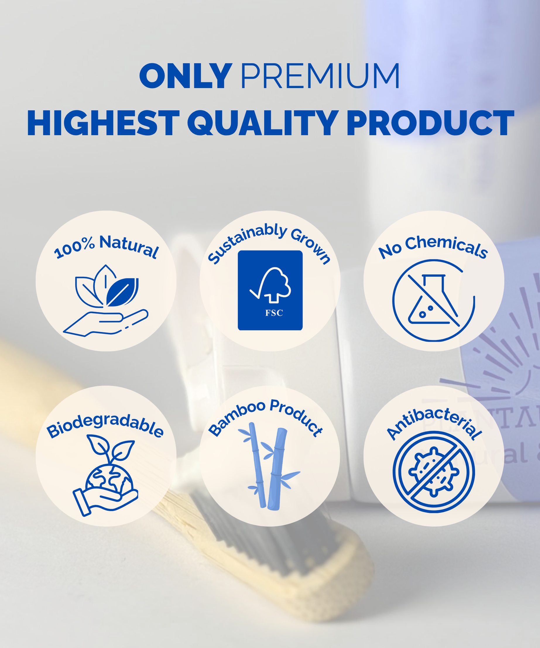 Whitening Bamboo Toothbrush Charcoal Soft
