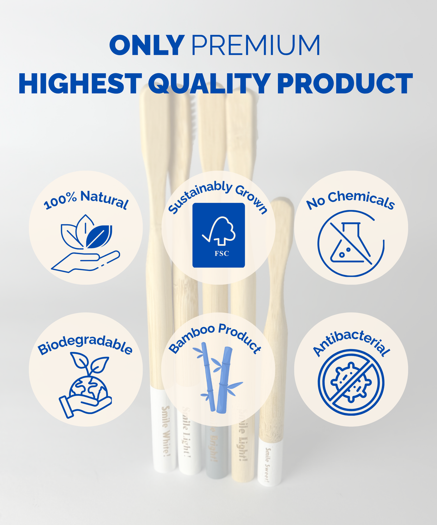 Bamboo Toothbrush Hard
