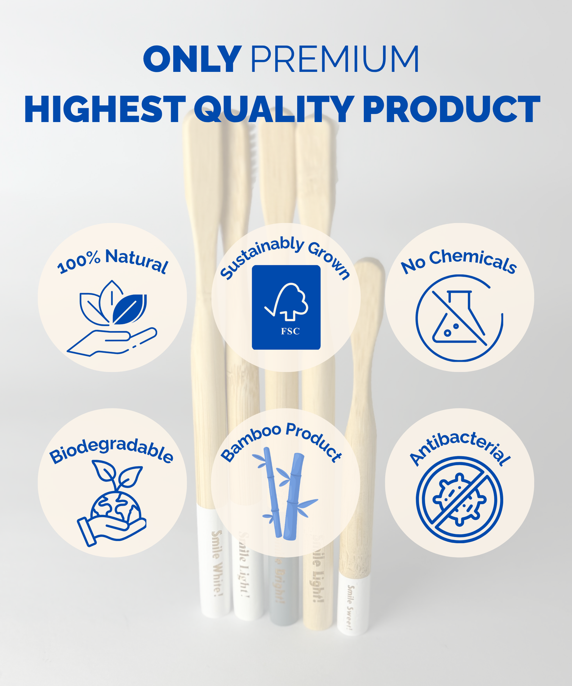 Bamboo Toothbrush Hard