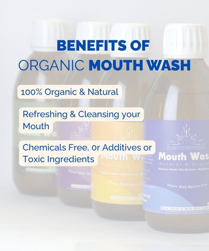 Organic Mint Mouth Wash