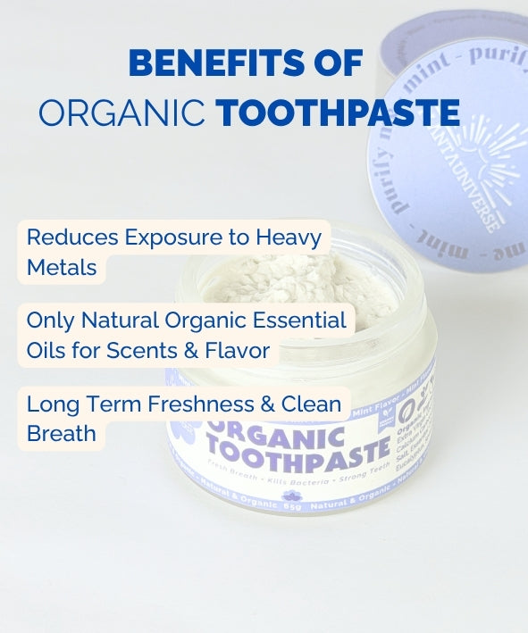 Organic Toothpaste Jar