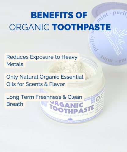 Organic Toothpaste Jar