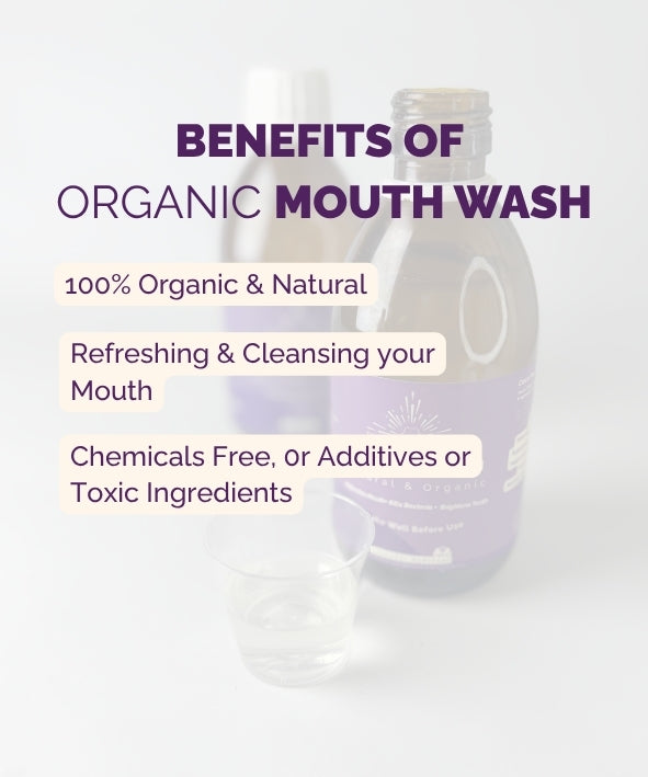 Organic Lavender Mouth Wash
