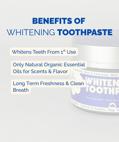 Whitening Toothpaste Jar