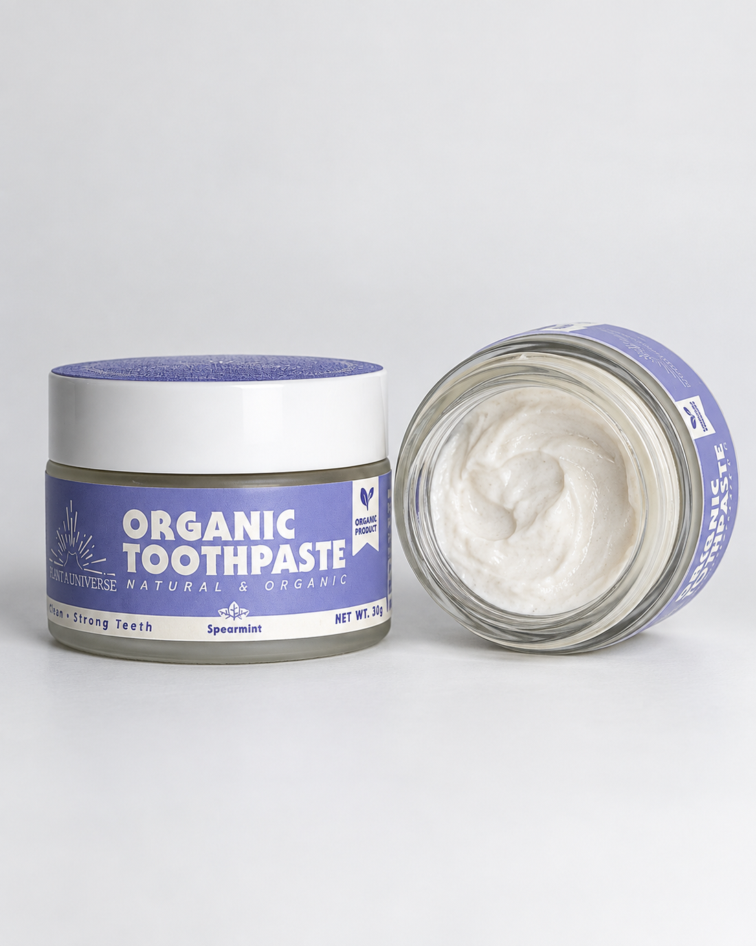 Fluoride Free Natural Toothpaste Jar
