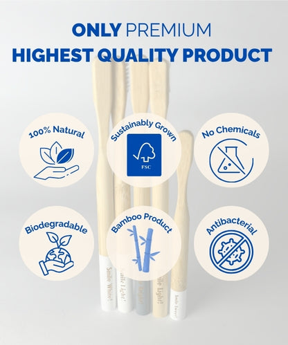 Bamboo Toothbrush Hard