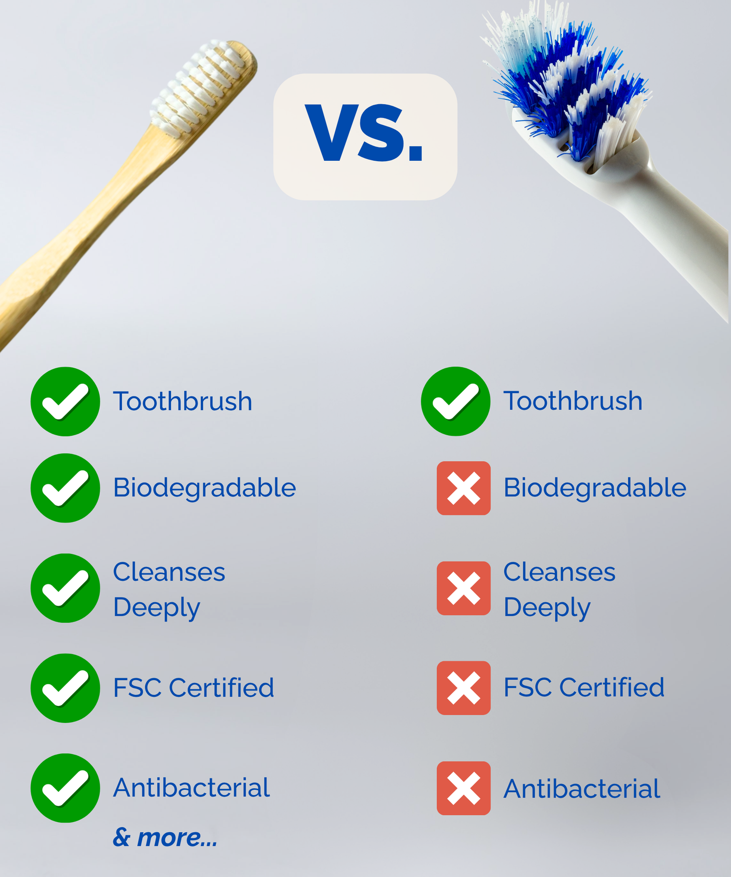 Bamboo Toothbrush Hard
